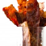 Coconut Nectar Candied Bacon Cup
