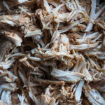 Easy Crockpot Pulled Chicken Detail