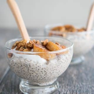 Chai Coconut Chai Pudding Cups