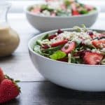Strawberry Pepita Salad Table