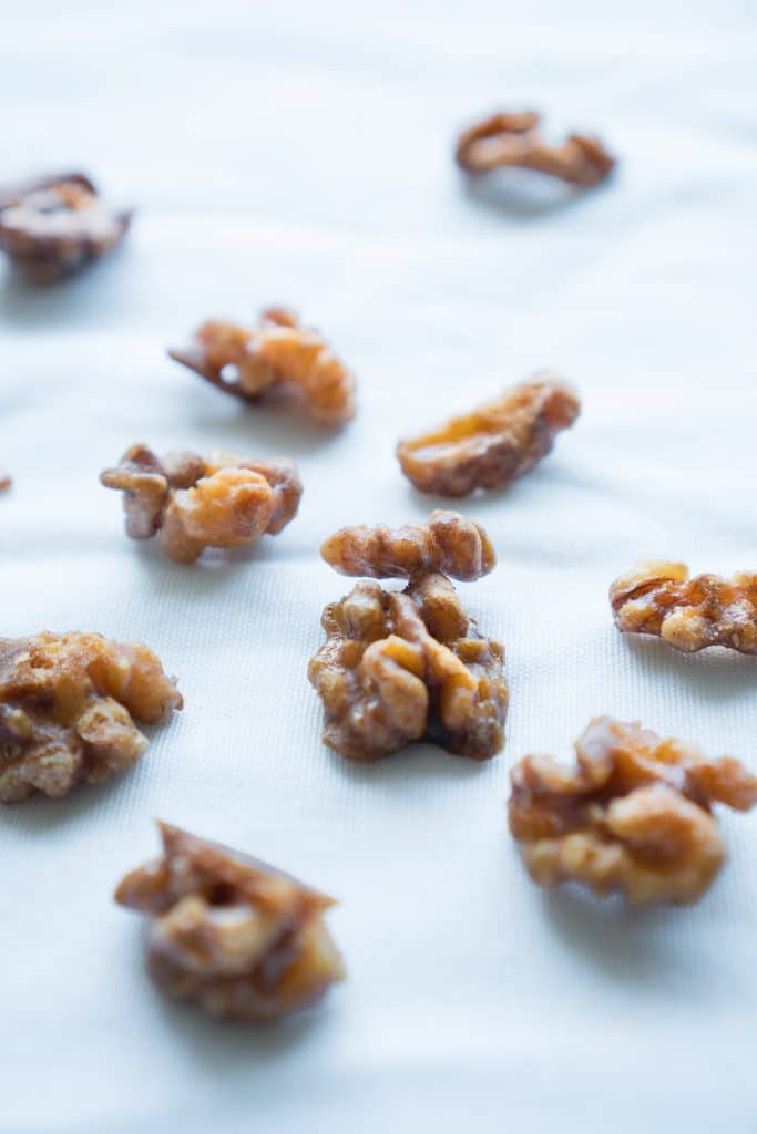 Maple Glazed Walnuts - Free Your Fork