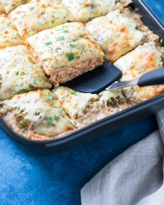 Green Chicken Enchilada Casserole Free Your Fork