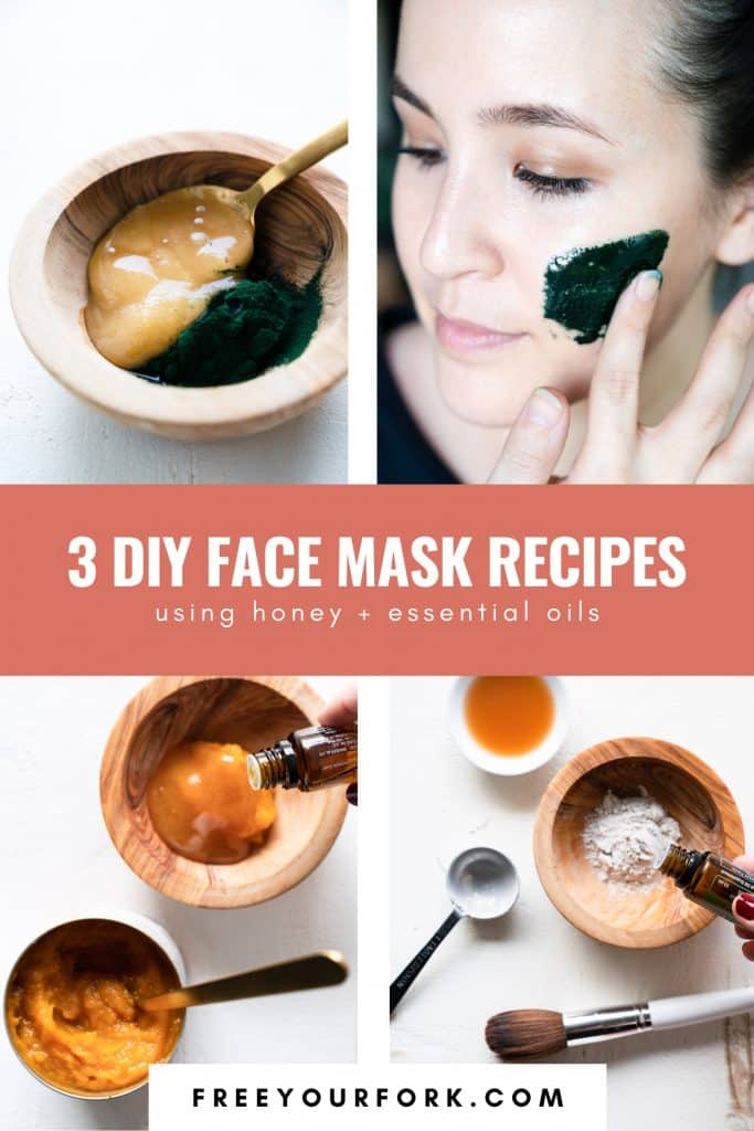 3 DIY Face Mask Recipes - Free Your Fork - Lauren Kenson
