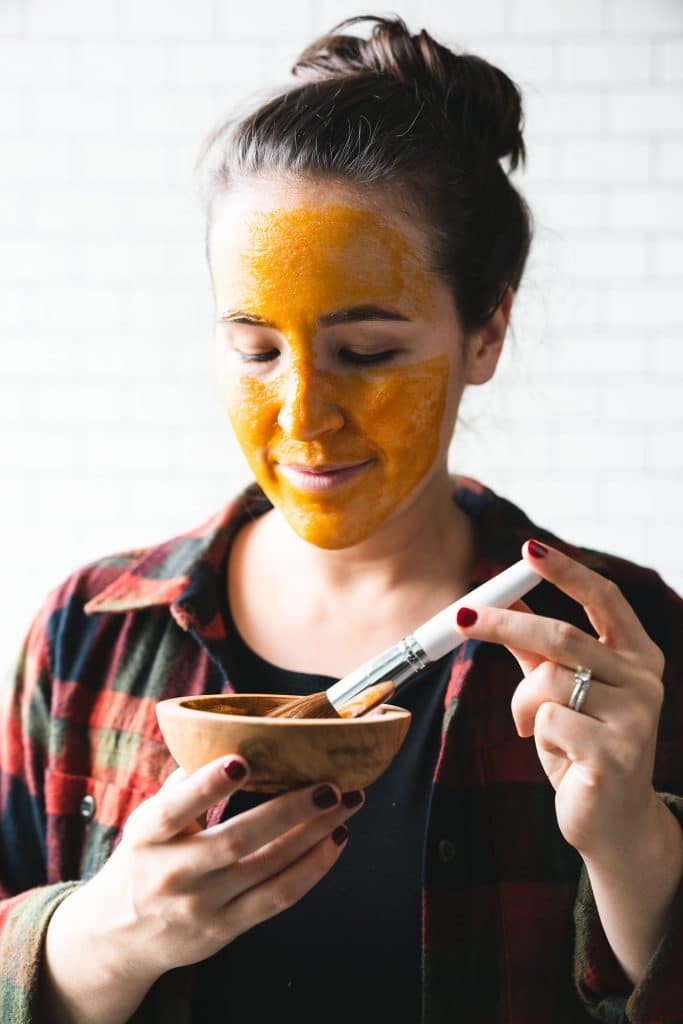 DIY Pumpkin Face Mask - Lauren Kenson - Holistic Health Coach - Free Your Fork