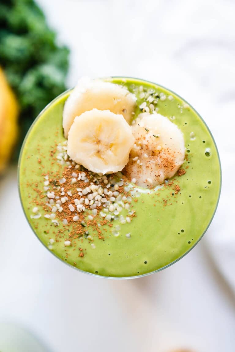 Banana Kale Smoothie Free Your Fork